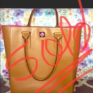 Gorgeous Caramel tan KATE SPADE BAG! NWOT